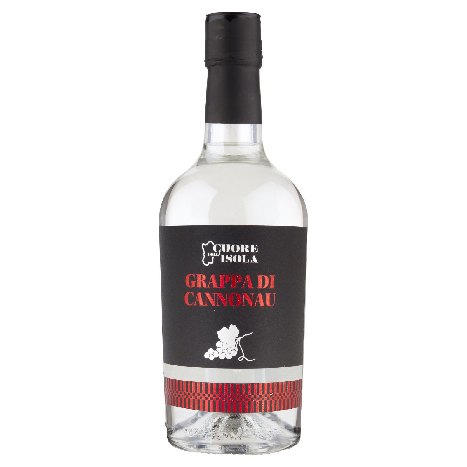 Cuore dell'Isola Grappa di Cannonau 50 cl
