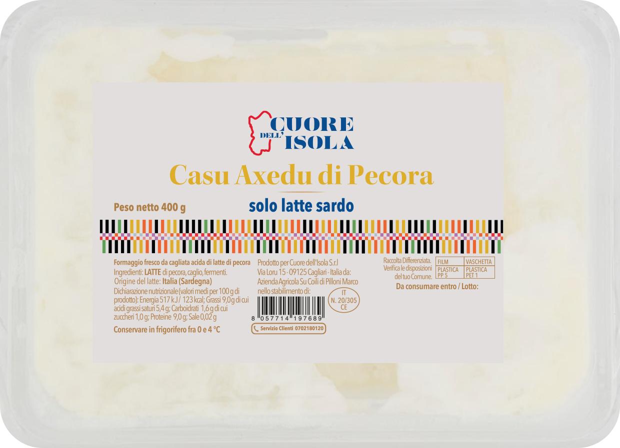 Cuore dell'Isola Casu Axedu di Pecora 400g